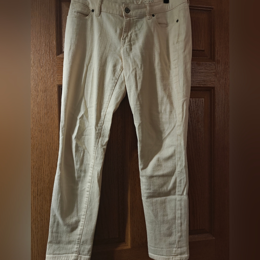 Women's White Jeans The Limited Denim  678 Size 6